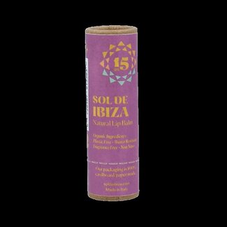 Sol De Ibiza Baume à lèvres vegan Sol De Ibiza SPF15 5 g