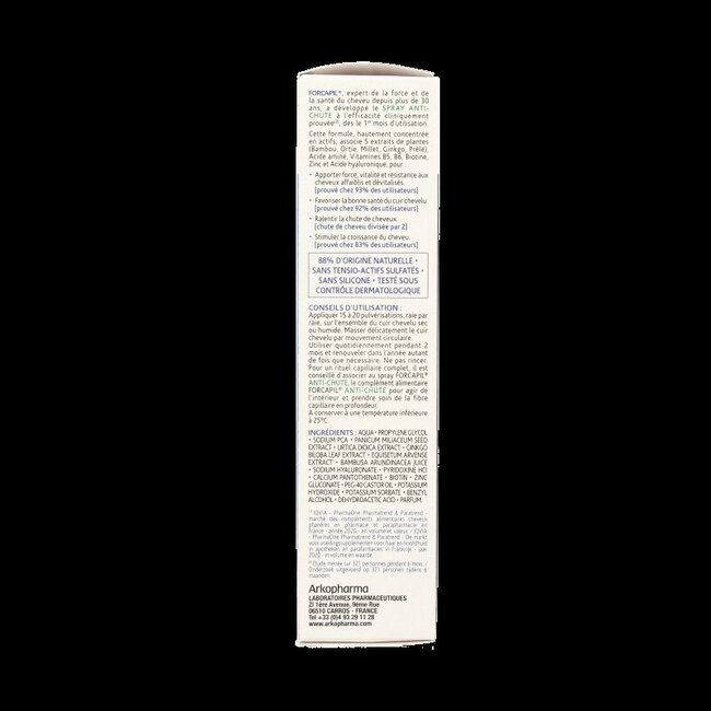 Forcapil Tegen haaruitval spray 125 Milliliter