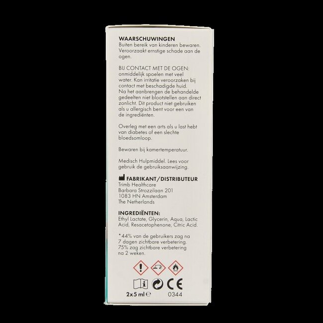 Nailner Kalknagelkwastje 2-in-1 voordeelverpakking 10 Milliliter