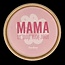 Soap in a bowl mama ik hou van jou  1 Stuks