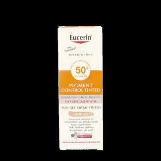 Eucerin Sun pigment control tinted medium SPF50+ 50 Milliliter