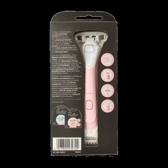 Wilkinson Intuition complete bikini scheersysteem & trimmer 1 Stuks