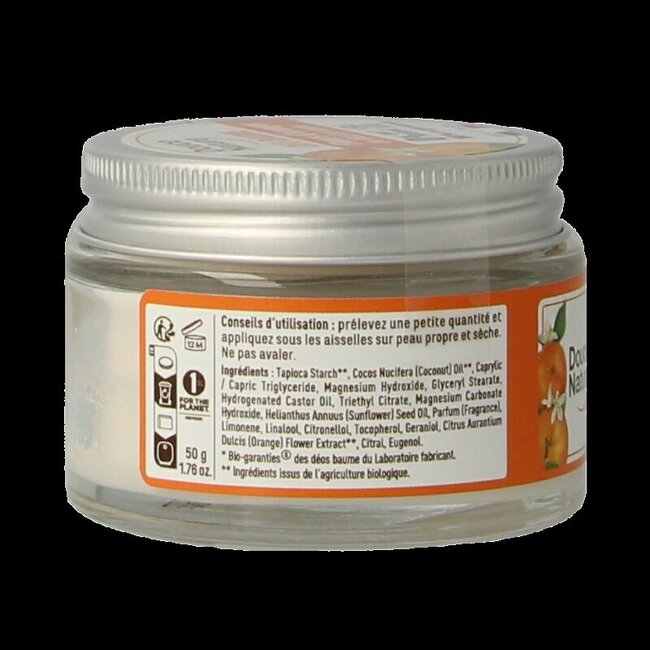 Douce Nature Deodorant balsem oranjebloesem bio 50 Gram