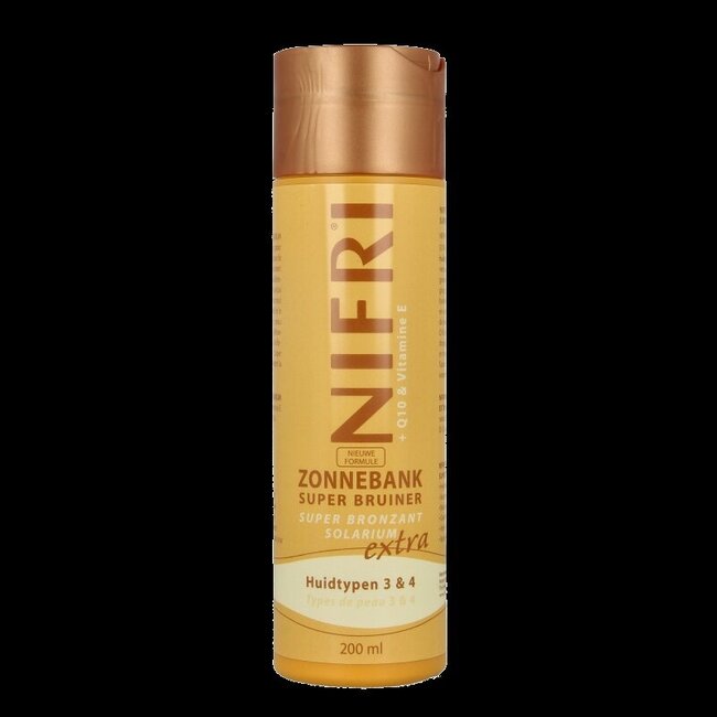 Zonnebank superbruiner 3 & 4 200 Milliliter