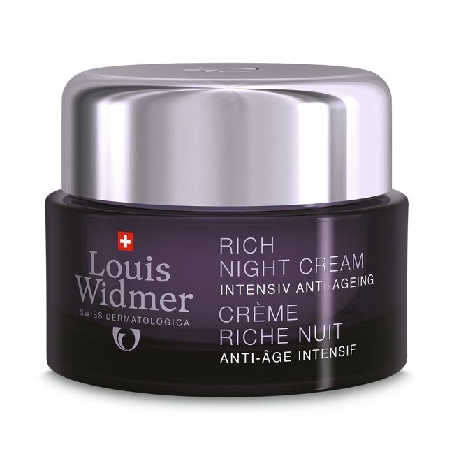 Louis Widmer Rijke nachtcreme licht geparfumeerd 50 Milliliter
