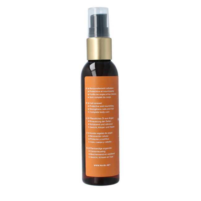 Huile d'argan Najel Alep 80 ml