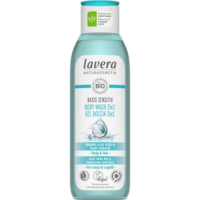 Basis Sensitiv douchegel/body wash 2-in-1 250 Milliliter