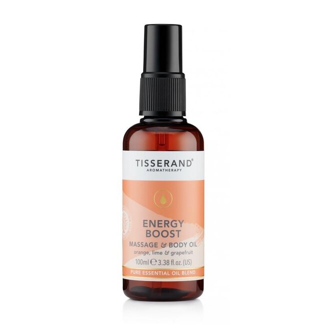 Massage & body olie energy boost 100 Milliliter