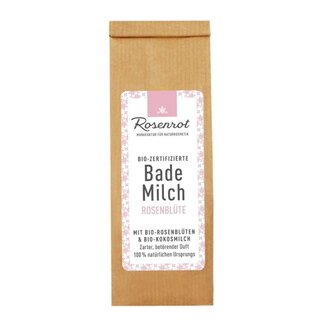 Rosenrot Lait de bain Rosenrot aux fleurs de rose 150 g