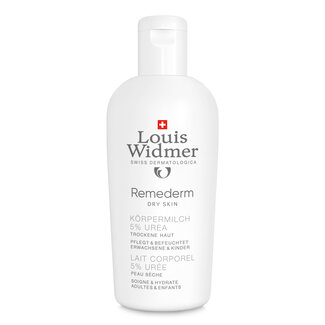 Louis Widmer Remederm dry skin lichaamsmelk 5% ureum geparfumee 200 Milliliter