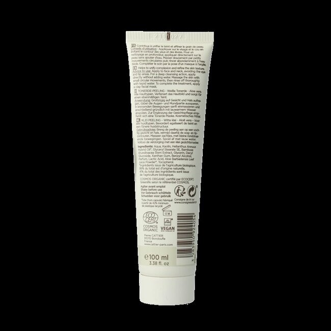 Gommage à l'argile blanche Cattier 100 ml