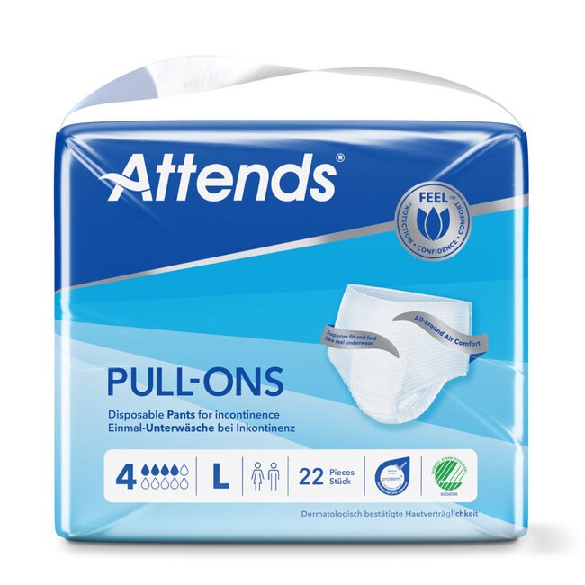 Pull-ons 4 maat L 22 Stuks