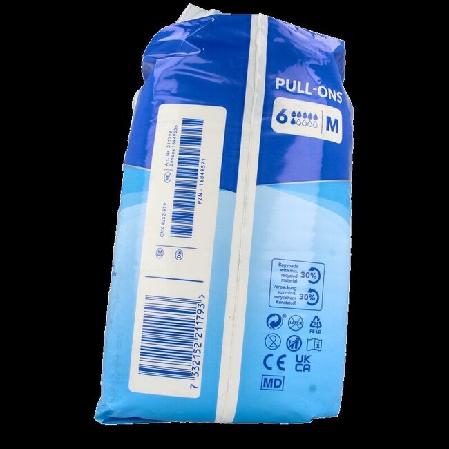 Attends Pull-ons 6 maat M 18 Stuks