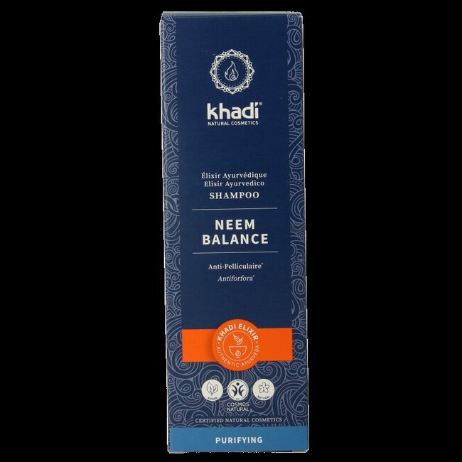 Khadi Shampoing élixir neem balance 200 ml