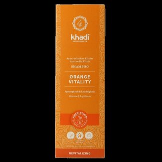 Khadi Khadi Shampooing élixir orange vitalité 200 ml