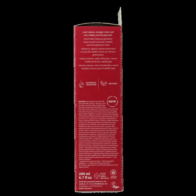 Khadi Shampooing élixir amla volume 200 ml