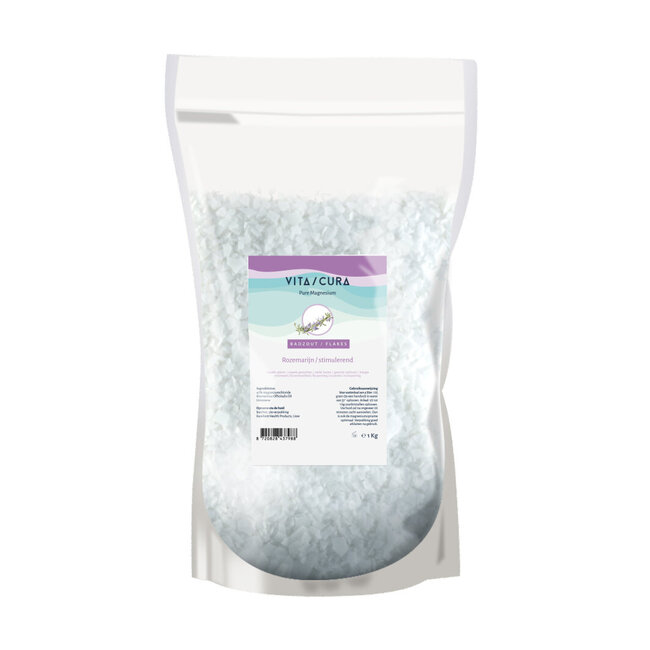 Magnesium zout flakes rozemarijn 1 Kilogram