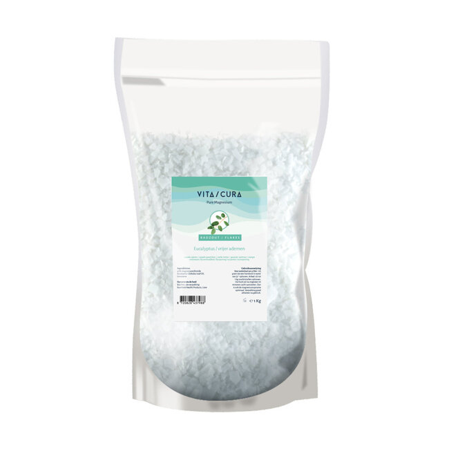 Magnesium zout flakes eucalyptus 1 Kilogram