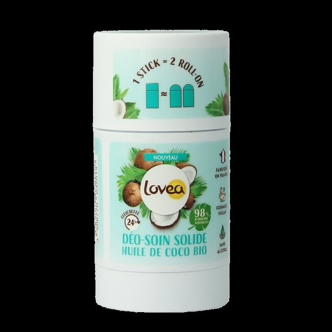 Solid deo care coconut oil organic 50 Gram