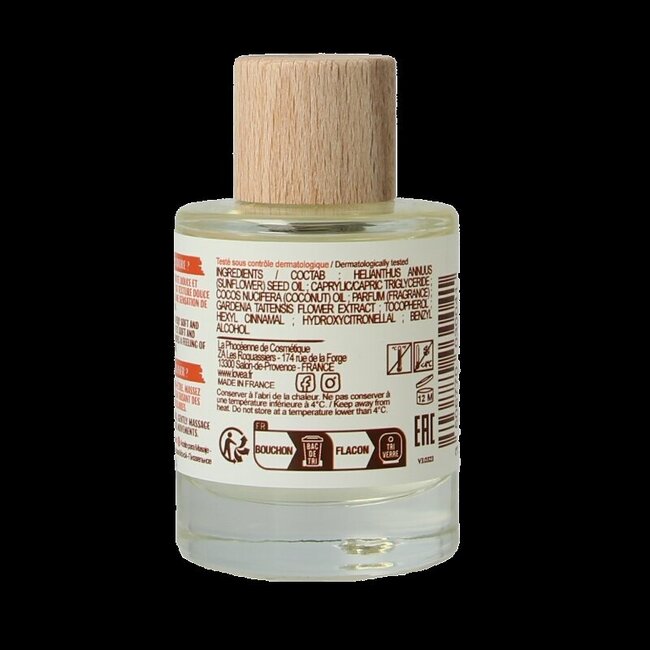 Huile de massage nourrissante Lovea au Monoï 50 ml