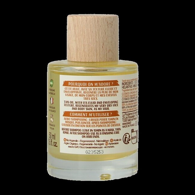 Lovea Huile d'argan bio régénérante 50 ml