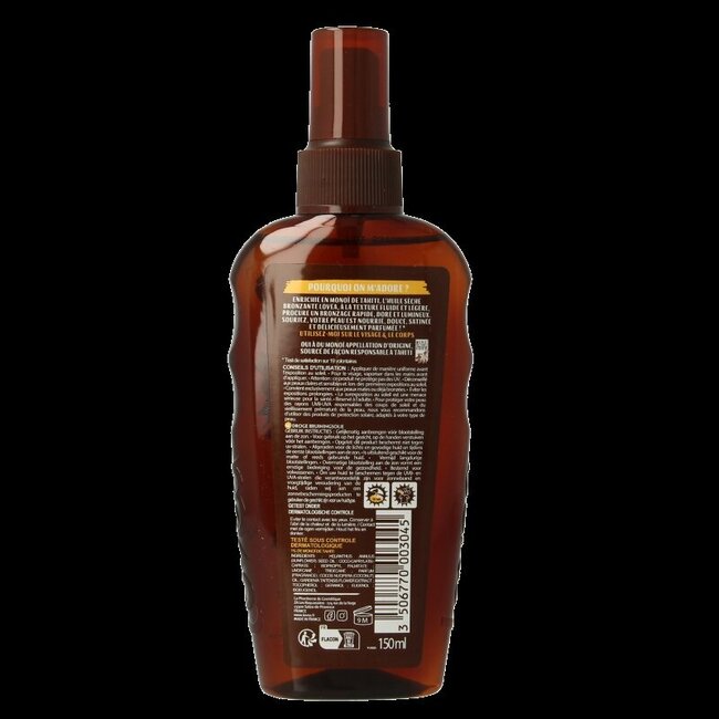 Lovea Dry tanning oil tahiti monoi 150 Milliliter
