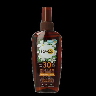 Lovea Lovea Huile sèche haute protection monoï de Tahiti SPF30 150 ml