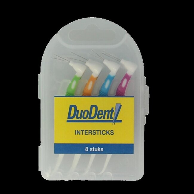 Duodent Intersticks en blister de voyage 8 pièces
