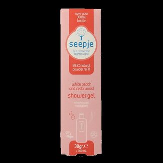 Seepje Seepje Recharge Gel Douche Pêche Blanche et Bois de Cèdre 38 g