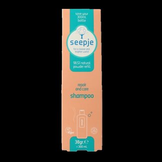 Seepje Shampoo repair and care navulling 38 Gram