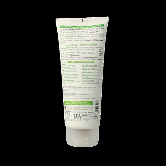 So Bio Etic Haarscrub anti roos tea tree 200 Milliliter