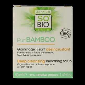 So Bio Etic SO'BiO étic Gommage lissant purifiant profond au bambou 50 ml