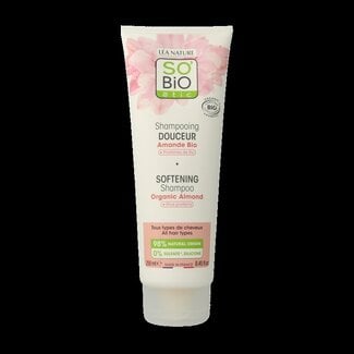 So Bio Etic Shampoo almond milk rice proteins 250 Milliliter