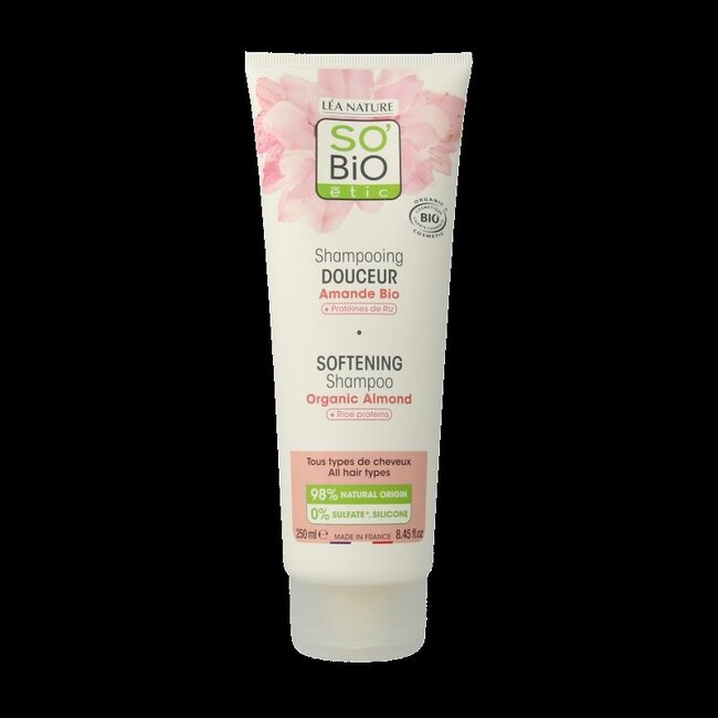 Shampoo almond milk rice proteins 250 Milliliter