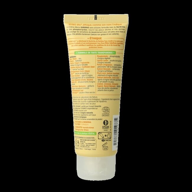 So Bio Etic Handcream shea butter 75 Milliliter