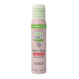 So Bio Etic So'BiO étic Déodorant Spray Amande Femme 100 ml