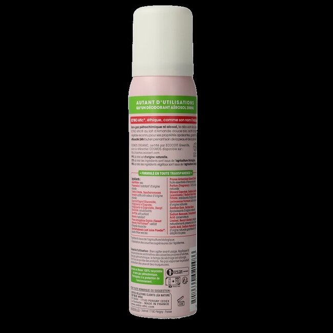 So'BiO étic Déodorant Spray Amande Femme 100 ml