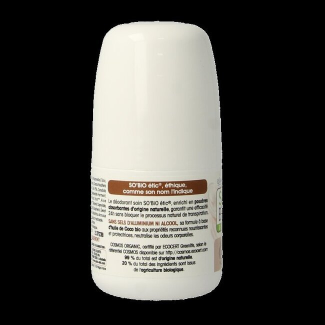 So Bio Etic Déodorant bille femme coco bio 50 Millilitres