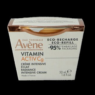 Avene Vitamine activ Cg creme stralende teint refill 50 Milliliter