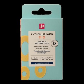 DA Anti drukringen mix 18 Stuks