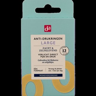 DA Anti drukringen large 12 Stuks