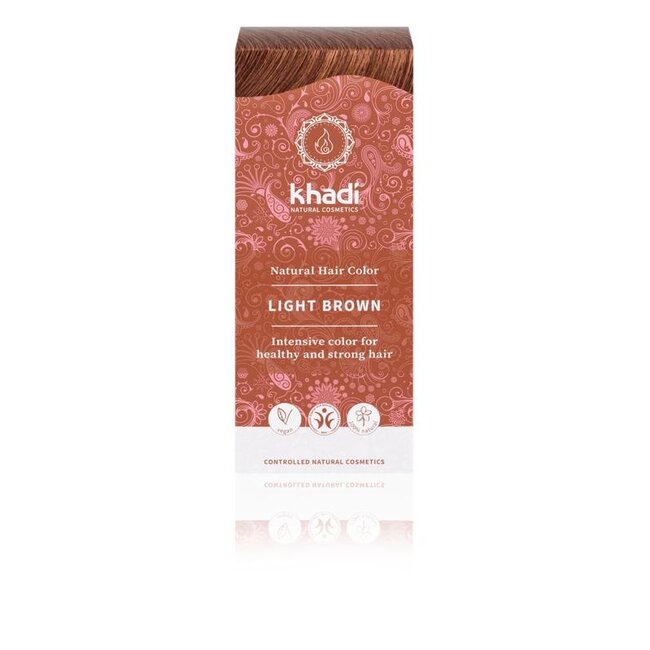 Haarkleur light brown 100 Gram