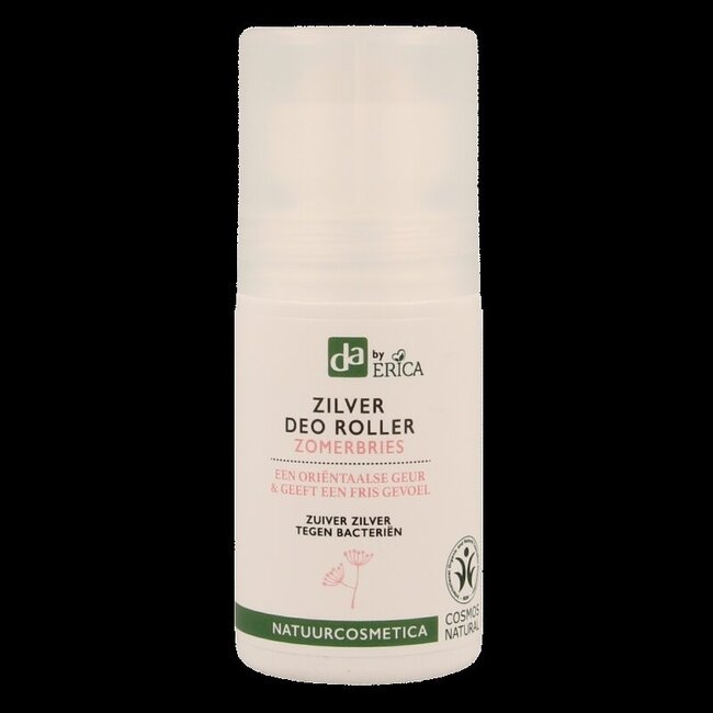 Zilver deodorant roller zomer bries 50 Milliliter