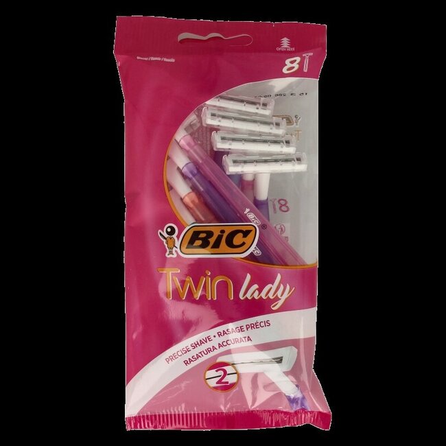 Twin lady shaver pouch 8 8 Stuks