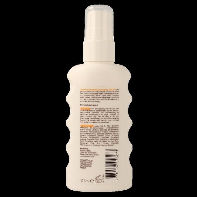 Biodermal Hydraplus zonspray SPF50 175 Milliliter