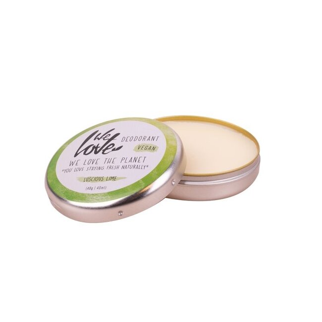 The planet 100% natural deodorant luscious lime 48 Gram