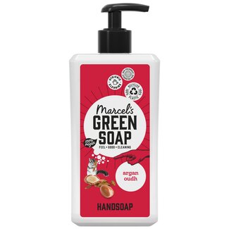 Marcel's Green Soap Handzeep argan & oudh 500 Milliliter