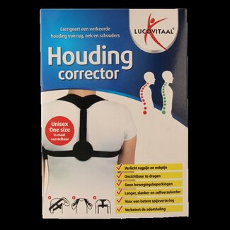 Lucovitaal Lucovitaal Correcteur de posture orthopédique 1 pièce