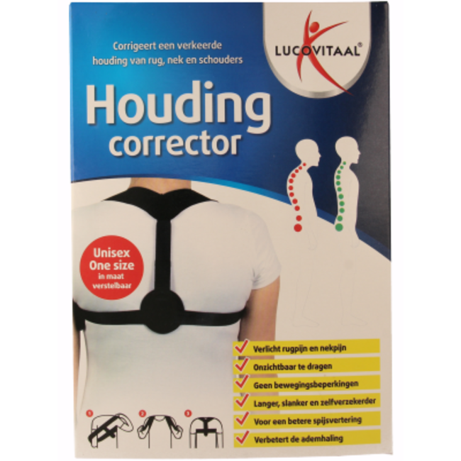 Lucovitaal Correcteur de posture orthopédique 1 pièce