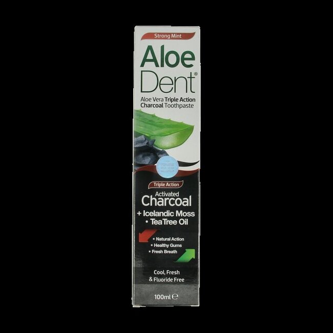 Tandpasta charcoal 100 Milliliter